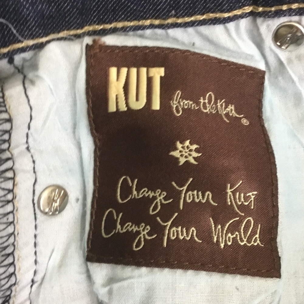 Kut From The Kloth Boyfriend Cropped Skinny Jeans - Picture 8 of 8